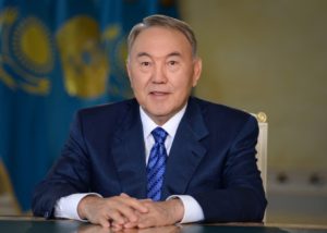 President of Kazakhstan Nursultan Nazarbayev